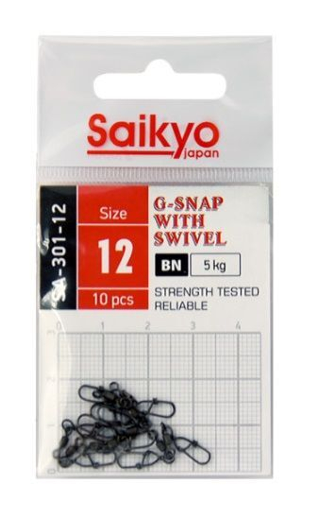 Вертлюг с застежкой Saikyo SA-301