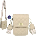 Сумка женская через плечо «Шанти», цвет молочный, 19*6,5*13*3,5см (лейбл Ultramarine)