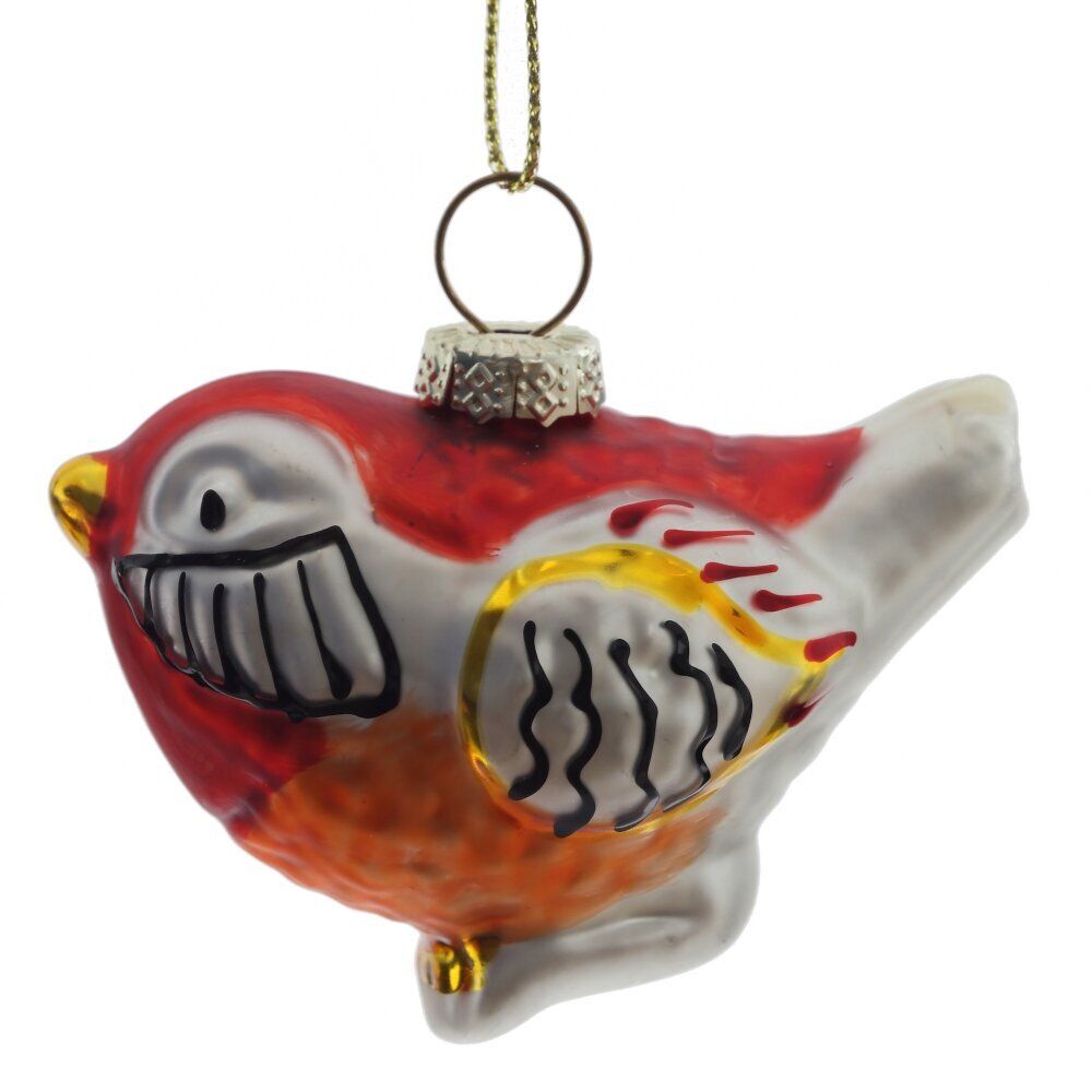 GAEM Украшение новогоднее "Птичка", L7 W4 H6 см, 3в.