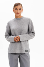 23411 Свитшот женский (серый)