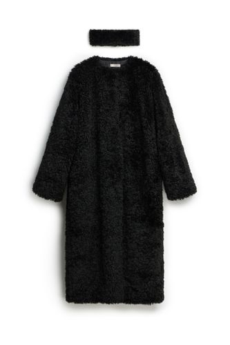 Шуба Curly Black