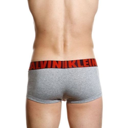 Мужские трусы боксеры Calvin Klein X Word Grey Red Modal