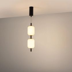 Светильник SP-CARAMELA-HANG-R120-7W Warm2700 (BK, 300 deg, 230V) (Arlight, IP20 Натуральный шелк, 3 года) 056886