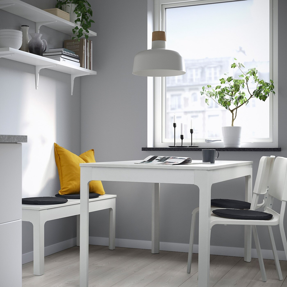 IKEA ÄNGSFRÄKEN  (ИКЕА ÄНГСФРÄКЕН)  -  Подушка для стула, черная, 36 см