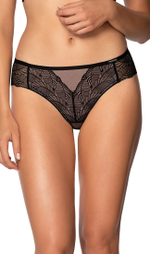 Трусики-бразилиана Lidia (Размер: L) (Цвет: черный)