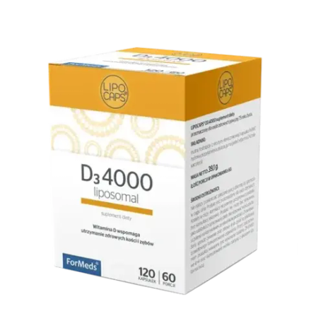 Lipocaps D3 4000 - 120 капсул