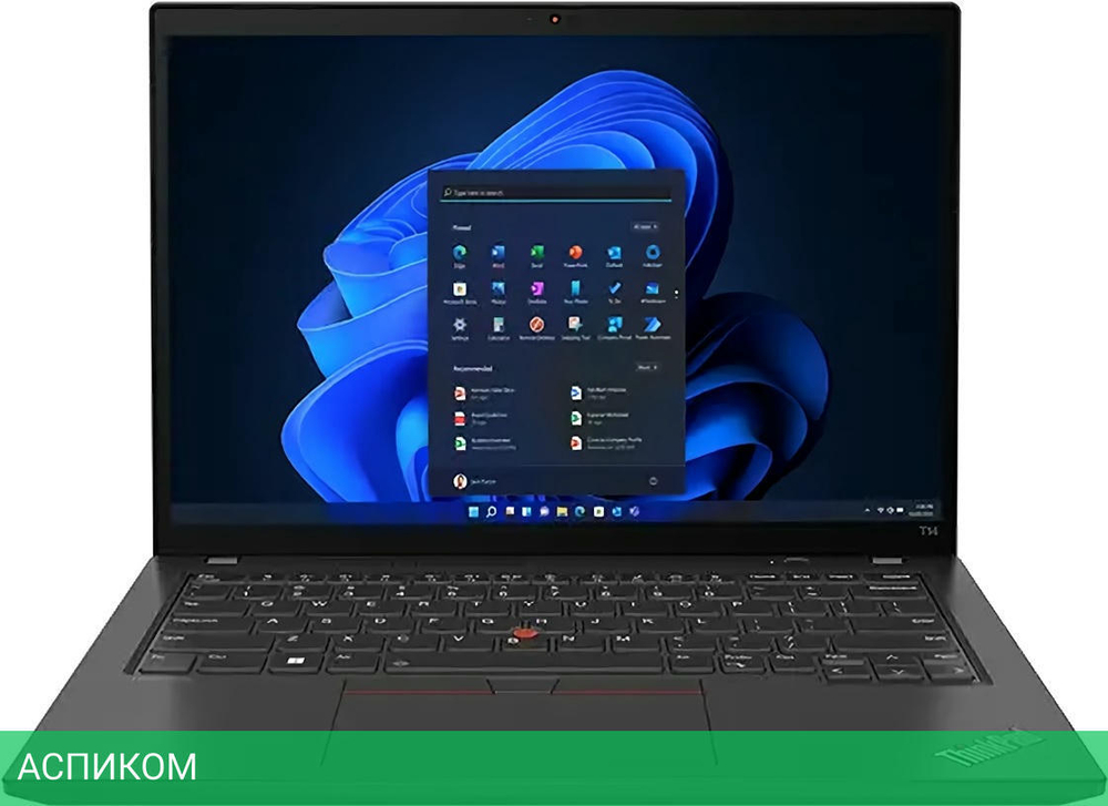 Ноутбук Lenovo ThinkPad T14 Gen 4 Black (21HESGC300)