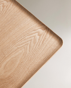 Zara Home Поднос из дерева, цвет бежевый, 46 см