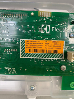 207 Модуль индикации для стиральной машины Electrolux 4055409835 б/у