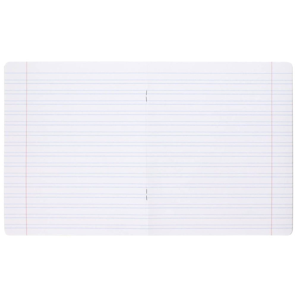 Тетрадь Erich Krause 12 листов, узкая линейка. Желтая.