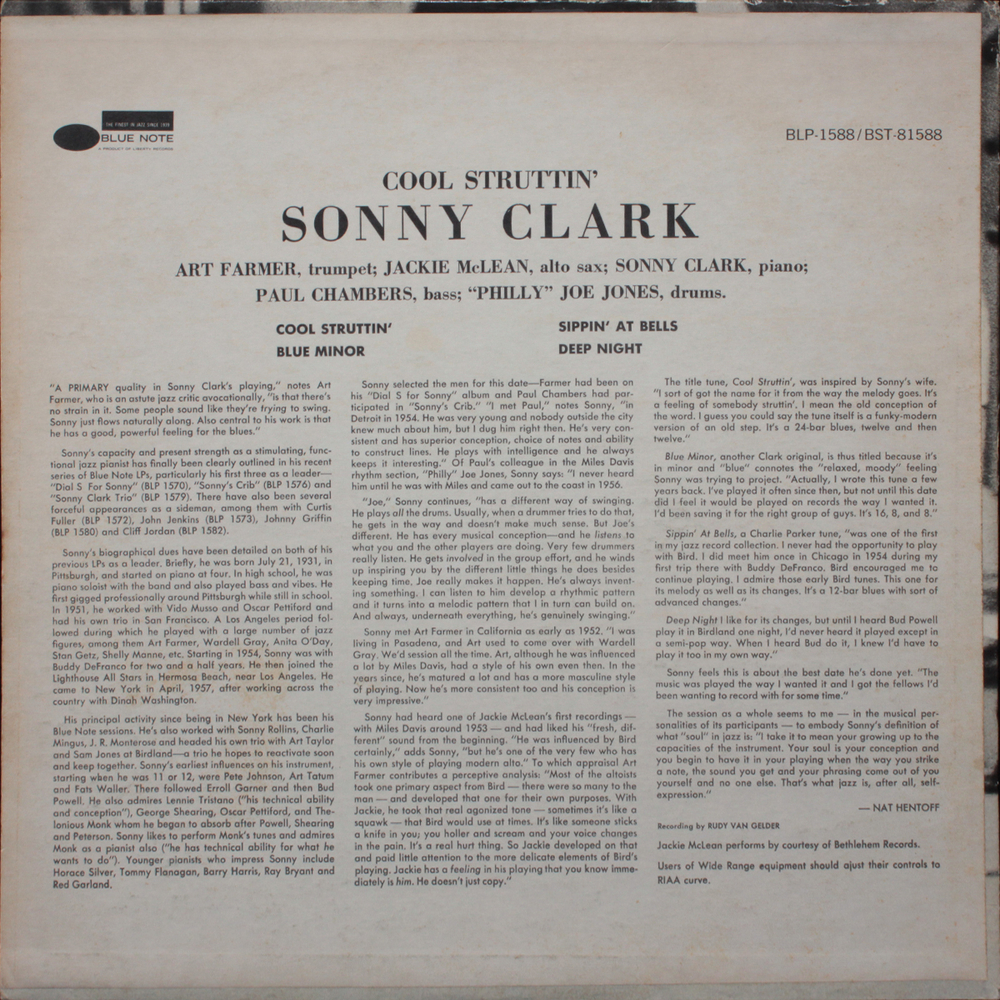 Sonny Clark / Cool Struttin' (LP)