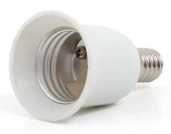 Переходник c патрона e14 на патрон e27 ( е14-е27 )