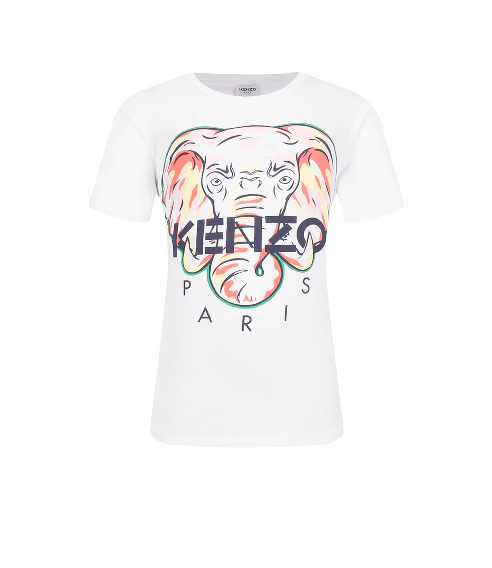 Футболка KENZO KIDS - белый(K15619)