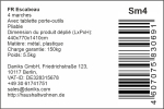 Стремянка 4 ступ, мет-л, 0.846 м, с широк ступ, Nika, СМ4