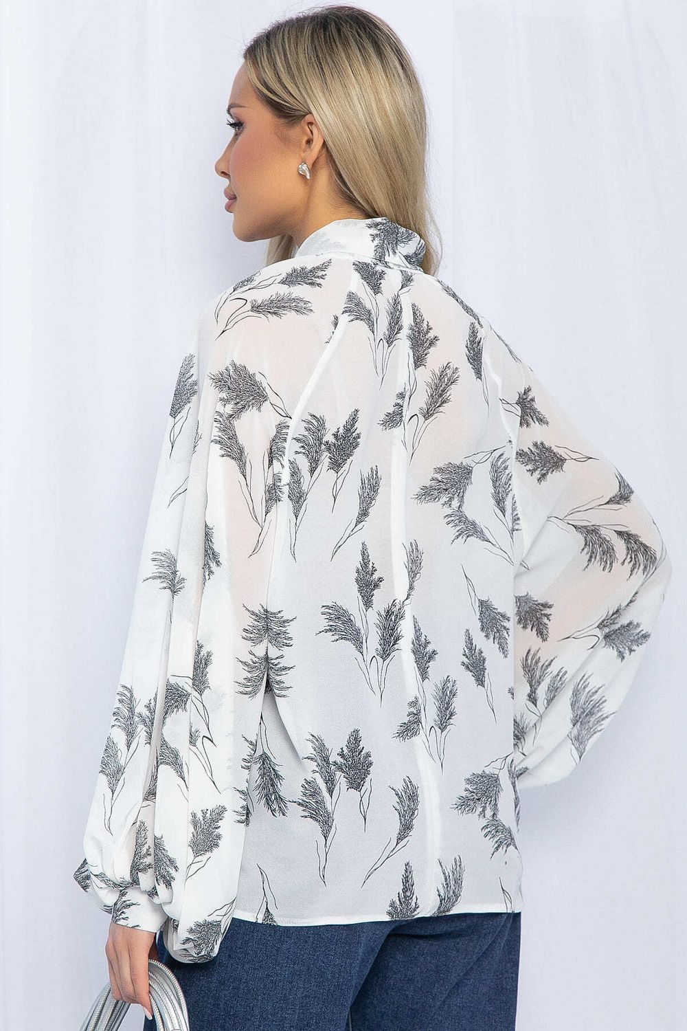 Блуза История любви (белая) Б13265-7М LT Collection