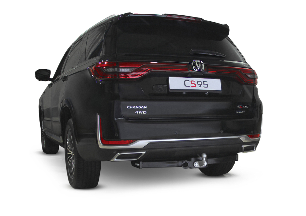 Фаркоп c электрикой Smart для Changan CS95 II поколение 2023-н.в., шар F, 1500/75 кг, F.6114.001