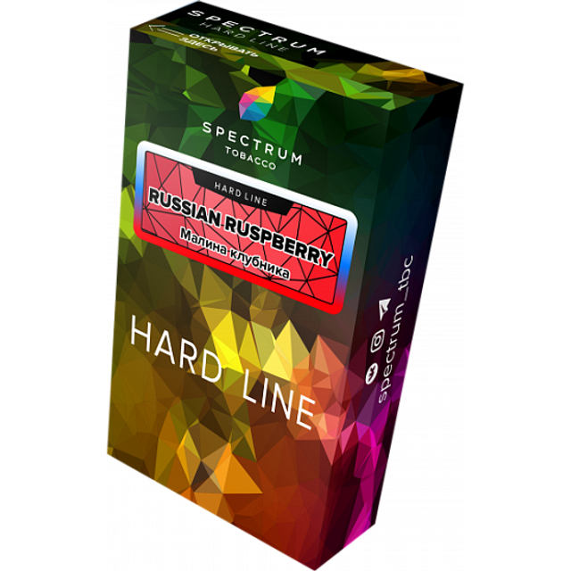 Табак Spectrum Hard Line - Russian Raspberry 40 г