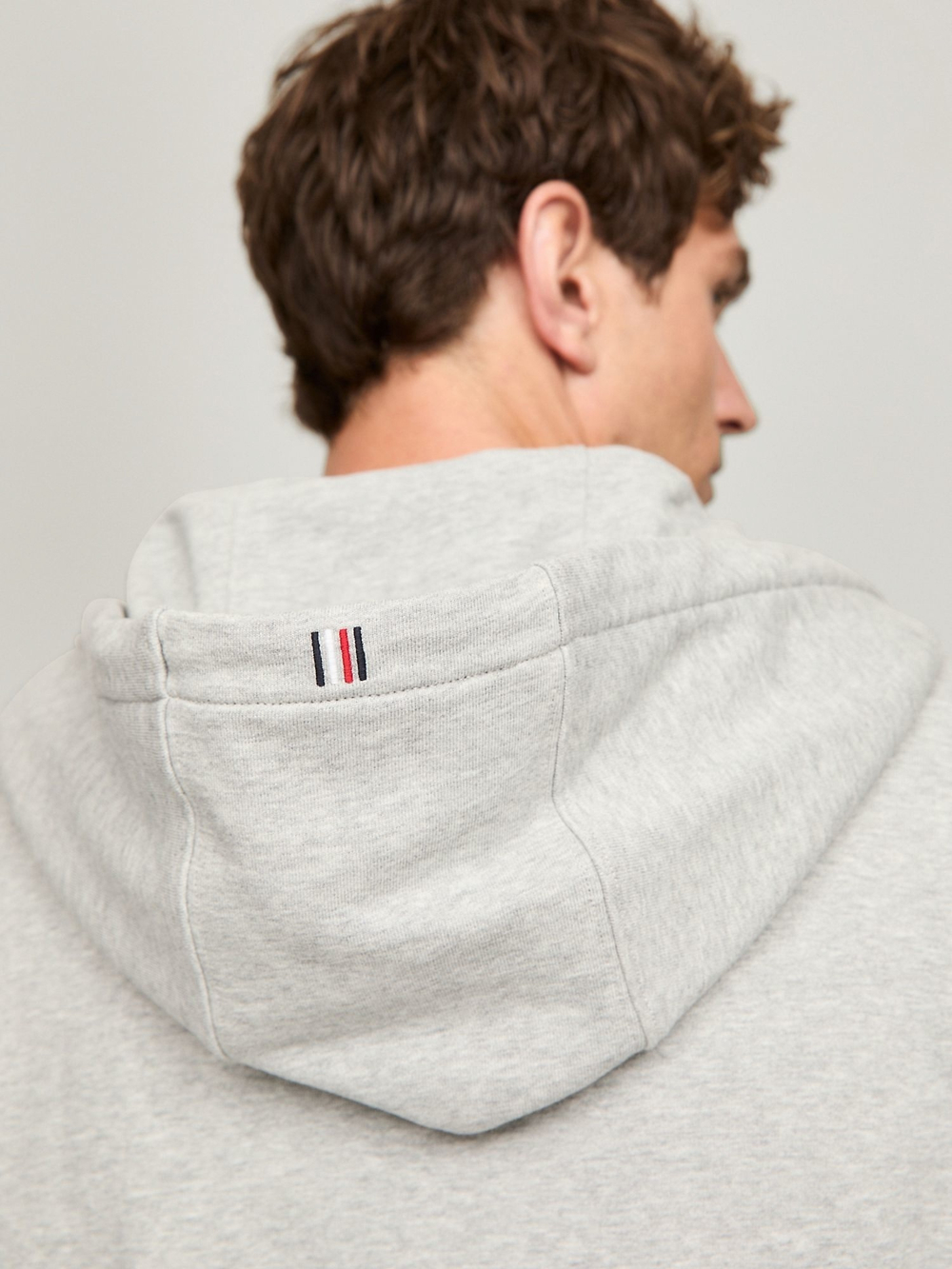 Худи на молнии Tommy Hilfiger Solid Zip Hoodie Grey Heather