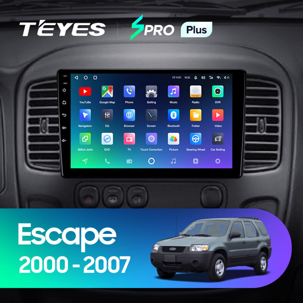 Teyes SPRO Plus 9"для Ford Escape 1 2000-2007