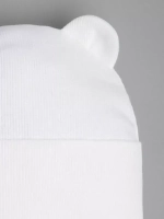 Шапка детская осенняя на завязках и снуд