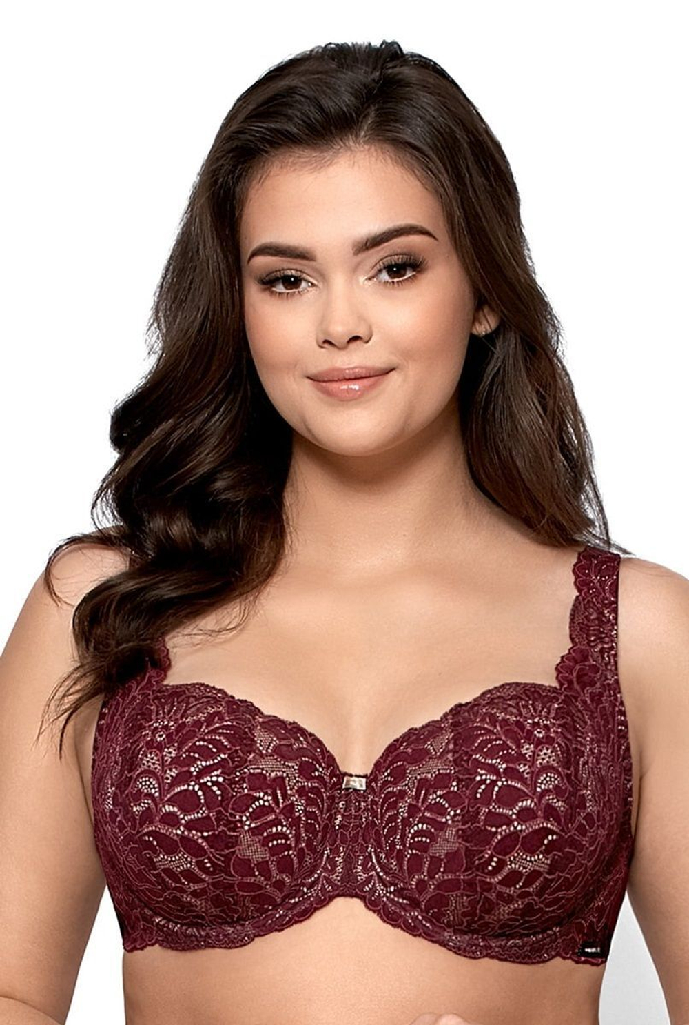 Бюстгальтер-балконет Benita (Размер: 75I) (Цвет: бордовый)