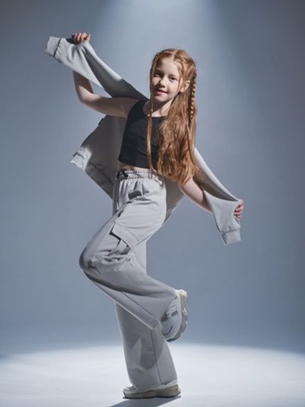 Брюки карго облегченные "Туман" 7+