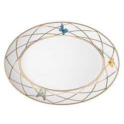 Закусочная тарелка большая First Lady Танец бабочек