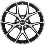 Диск колесный BBS SR 8x18 5x112 ET45 CB82.0 volcano grey/diamond cut