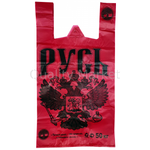 Пакет "Майка Русь" цвета в ассортименте 38*60 см "Эко"  10,5гр, 50шт/упак