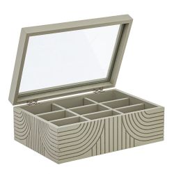 GAEM Шкатулка для чайных пакетиков, L24 W16,5 H9 см