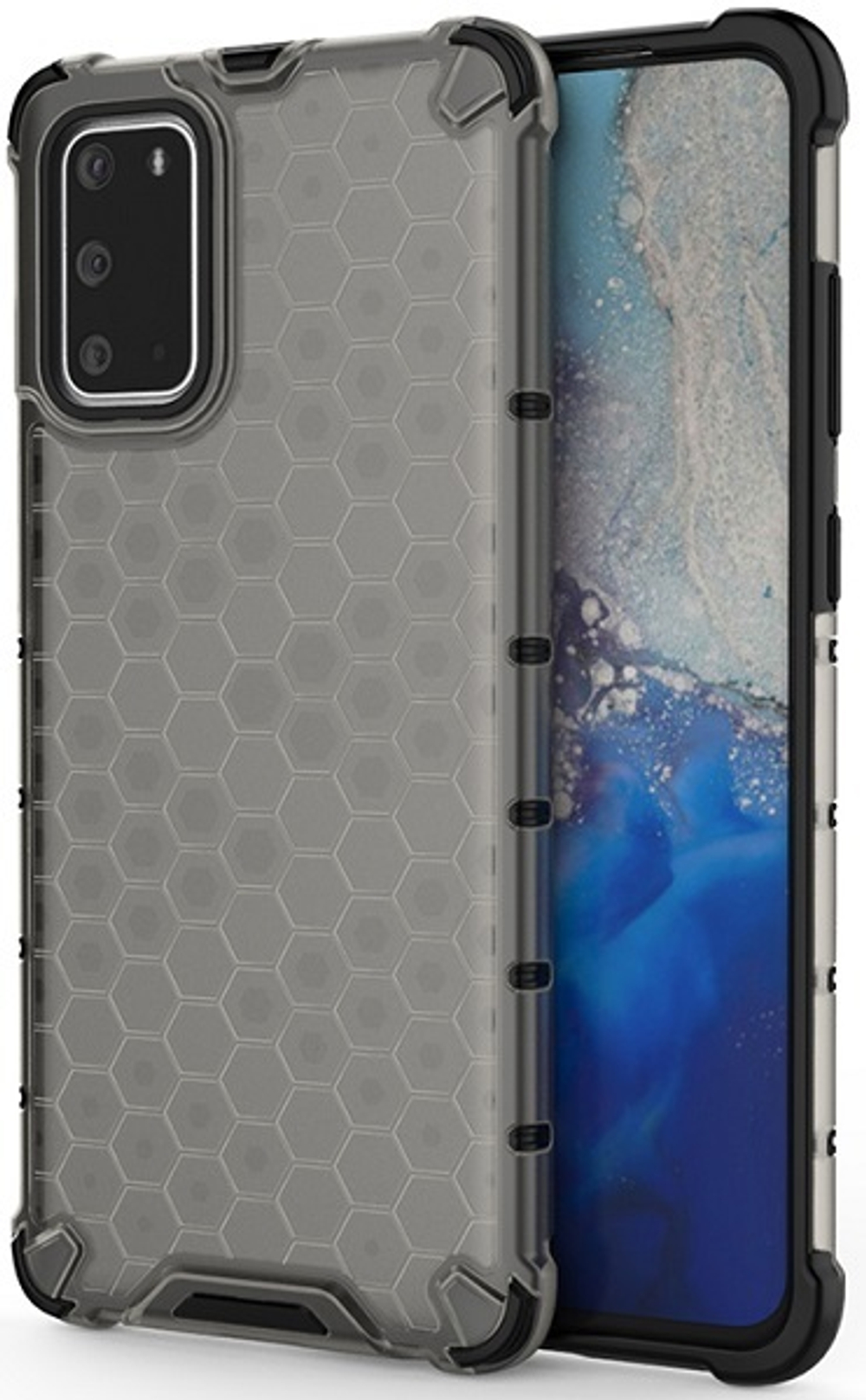 Чехол тонированный на Samsung Galaxy S20 от Caseport, серия Honey