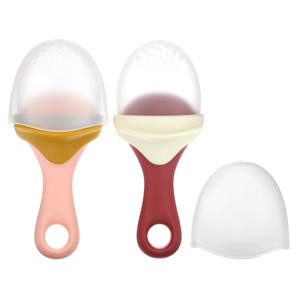 Boon, Пульпа, силиконовая кормушка, для детей старше 6 месяцев, 2 кормушки