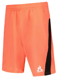 Теннисные шорты Le Coq Sportif Training SP Short N°1 M - orange perf/black