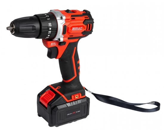 Аккумуляторный шуруповерт "BRAIT" BCD24SSBL