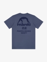 Футболка MANTO SOCIETY тёмно-синяя