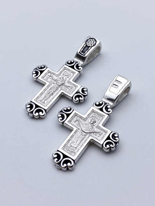 Крест из серебра