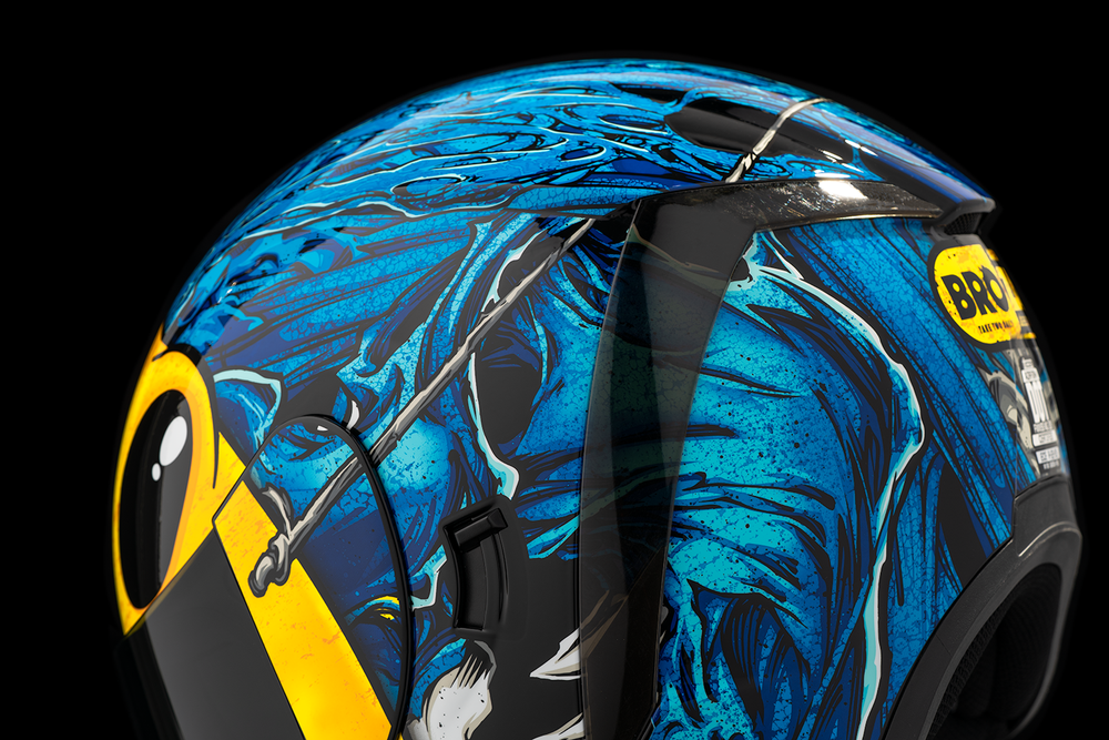 Airform Brozak MIPS Helmet / Сине-желтый
