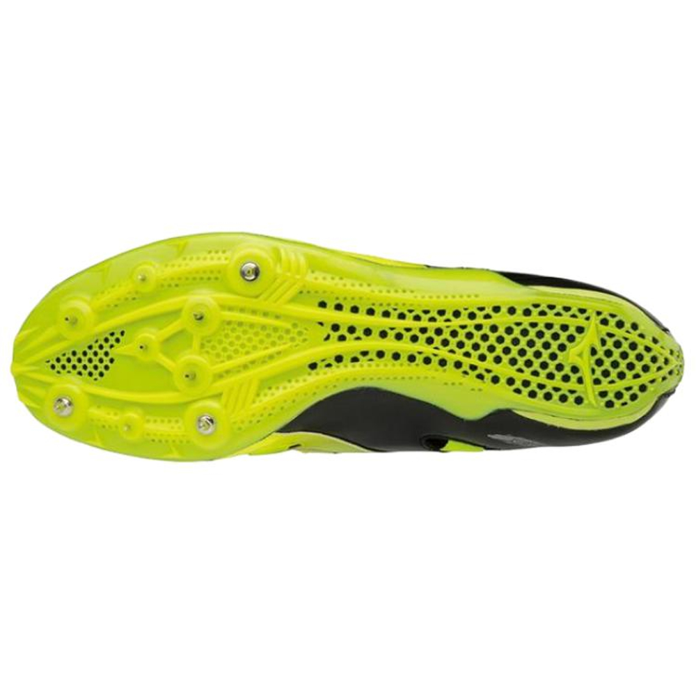 Mizuno Geosilencer 9 Lightweight Function Classification Lightweight Functionality Yellow Sprint Track And Field Shoes
