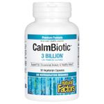 Natural Factors, Calm Biotic™, 3 млрд, 30 вегетарианских капсул