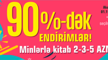 "Əli və Nino" dan endirim müjdəsi!