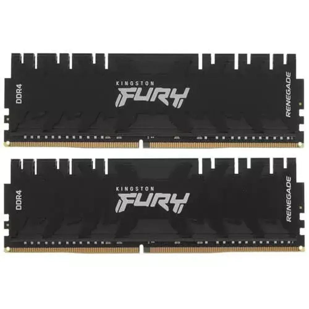 Память 32Gb Kingston Fury Renegade Black KF436C16RB1K2/32 DDR4 DIMM 3600MHz PC28800 CL16 (2x16Gb KIT) (retail)