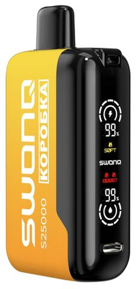 Swonq x Коробка S25000 Mixed fruits - фруктовый микс 25000 затяжек 20мг (2%)