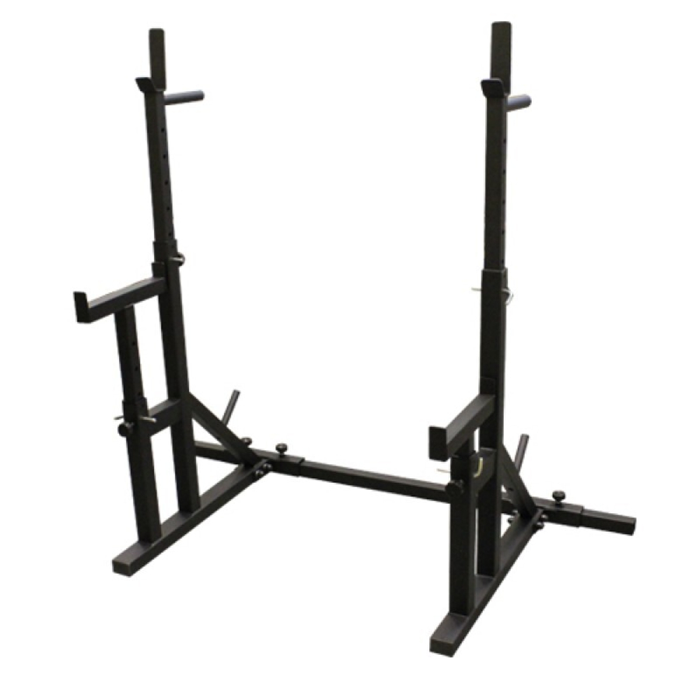 Стойки для штанги со страховочными упорами черные