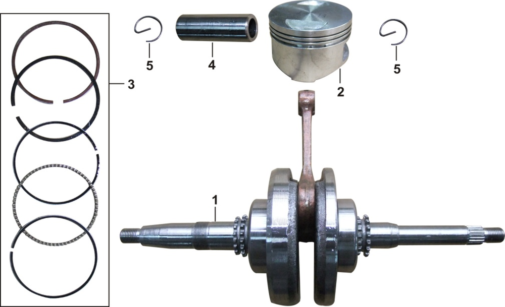 Запчасти двигателя к квадроциклу Motax Grizlik T200 | Grizlik T200 LUX. Рис. E04