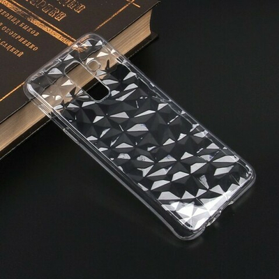Силиконовый чехол Diamond для Samsung Galaxy A6+ (2018), 010635