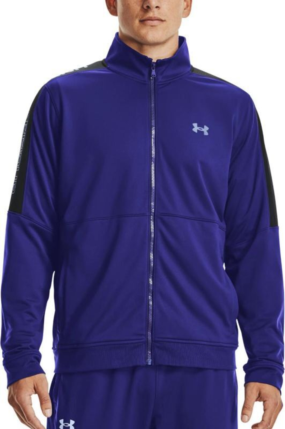 Мужская теннисная кофта Under Armour Mens Sportstyle Graphic Tarck Jacket - небесный