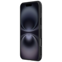 Усиленный двухкомпонентный чехол от Nillkin для iPhone 16, серия Super Frosted Shield Pro (с вырезом под лого)
