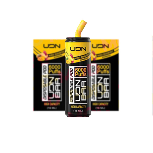 Одноразовая электронная сигарета UDN BAR - Mango Dragonfruit (6000 затяжек)