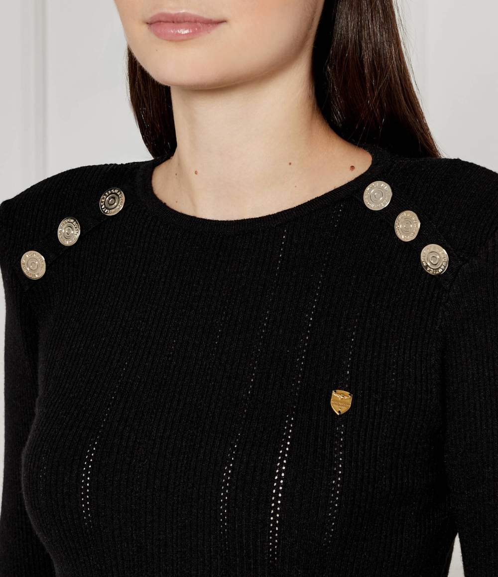 Свитер Aeronautica Militare - черный(MA1535DL547)