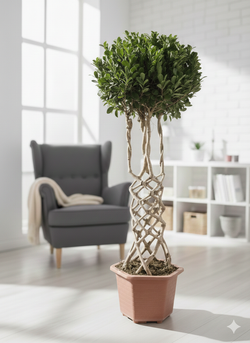 Фикус Dragon Pillar Ginseng д.43